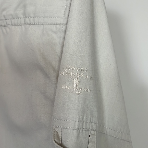 Royal Robbins ecru coloured utility hiking shirt - Picture 6 of 7